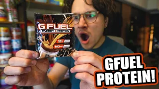 GFUEL Coffee & Chocolate Protein IS HERE!!! - Energy + Protein GFUEL Review!