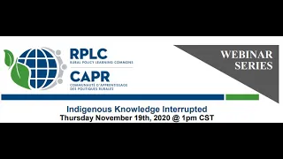 Indigenous Knowledge Interrupted