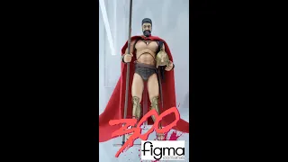 REY LEONIDAS "300" FIGMA (good smile) ESTA INCREIBLE!!😱🔥☄ #figma #leonidas #review #300spartans