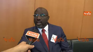 George Weah: "Milan e italiani sempre nel mio cuore"