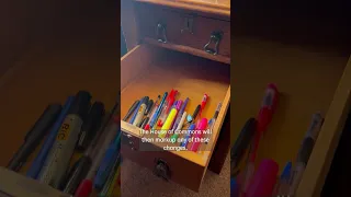 Why does Aaron need so many pens? ✍️