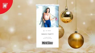 MAKE PARTY с Дмитрием Виноградовым | Новый год 2024 | Онлайн-тренировки World Class