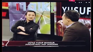 Pilihan Yusuf Mansur Diantara 'Cebong' dan 'Kampret' Part 03 - iTalk 09/09