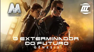 Chamada do filme "O Exterminador do Futuro - Genesis" na Globo em Domingo Maior, domingo 20/09/2020