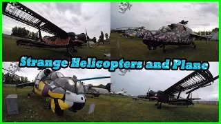 Abandoned Amazing Helicopters and Plane. Exploring Unusual and Strange Helicopters and Plane 2018