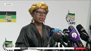 ANC briefs media on its National Working Committee meeting outcomes