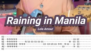 Raining in Manila |©Lola Amour |【Guitar Cover】with TABS