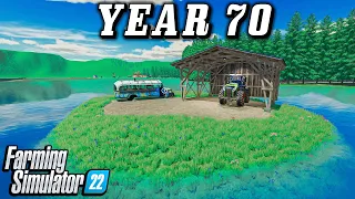 70 years with 0$ on "1 Tree Island"