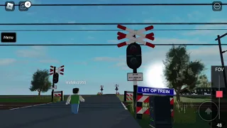 [NEW INTRO FOR HALLOWEEN!!] Dutch Railroad Crossing Compilation￼ (Roblox)￼