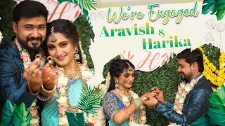 Finally We are Engaged !!! ❤️🤩 | Aravish & Harika Engagement Ceremony ❤️🎉 | Harika's diary