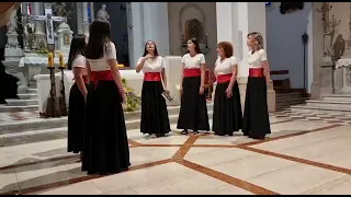 Klanjam ti se smjerno - klapa Neviste ( Imotski, 2022.)