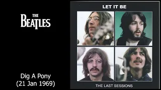 The Beatles - Get Back Sessions - Dig A Pony - 21 Jan 1969