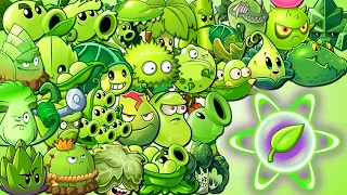 All GREEN Premium Plants Power-Up Attack PvZ 2 Final Bosses in Plants vs Zombies 2 Final Bosses