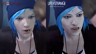 Life is Strange Remastered BATHROOM SCENE COMPARISON