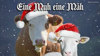 Eine Muh eine Mäh [German Christmas Schlager][+English translation]