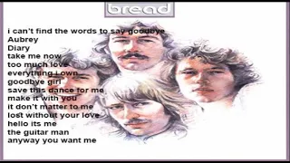 BREAD GREATEST SONGS OF ALL TIME