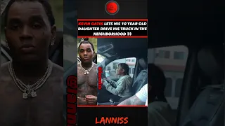 #KevinGates Lets His 10 Year Old Daughter Drive His Truck #2023