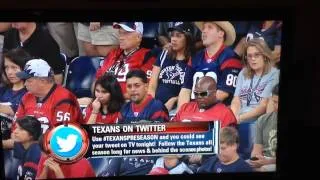 Texans fan with the pick