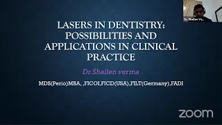 LIVE Webinar: Lasers in Dentistry: Possibilities & applications in clinical practice