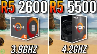 Ryzen 5 2600 vs Ryzen 5 5500 - Any Differene?