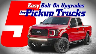 5 Easy Bolt-On Performance & Style Truck Upgrades You Can Do In a Driveway with Basic Hand Tools