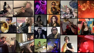 Funkrust Brass Band Quarantine Video: Vermilion