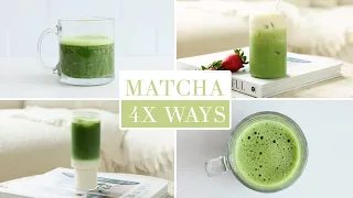 Matcha 4x Ways | Simple AND Delicious Matcha recipes | Sanne Vloet