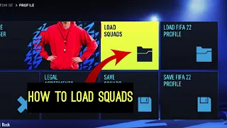 ΠΩΣ ΝΑ ΚΑΝΕΤΕ LOAD SQUADS ΣΤΟ FIFA 22