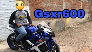 La moto más rara que he manejado? gsxr600 mi nueva moto deportiva!