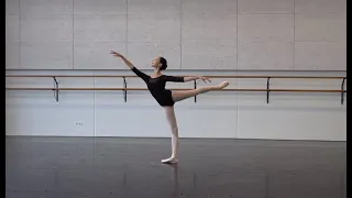 Christiana de Blank Ballet Audition Video