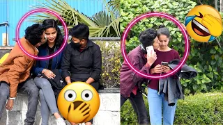 KISSING PRANK ON CUTE GIRLS 👧 ||ROMANTIC VIDEO ||ONPUBLICPRANK