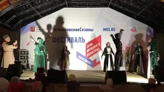 Вокально-хореографическая композиция "Краса гор", солист Тагир Курачев