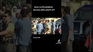 Cumhurbaşkanı Erdoğan’ın korumaları 🇹🇷🇹🇷