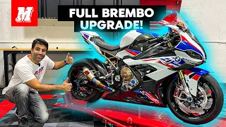 BMW S1000RR Full Brembo Upgrade & GP Style Upper Triple! | Motomillion