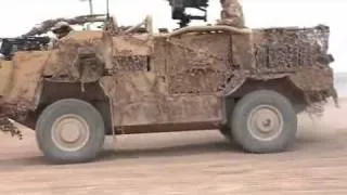 The British Jackal high mobility transporter vehicle