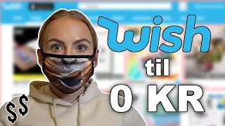 "KØBER" GRATIS TING FRA WISH!