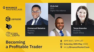 Binance Online Masterclass (Africa): Becoming A Profitable Crypto Trader