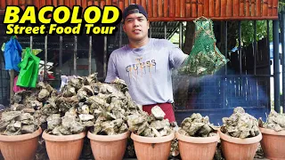Huge Oysters, Putok Batok Cansi and Underrated Inasal! BACOLOD Street Food Tour!