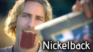 Nickelback interview but Chad Kroeger LOSES HIS DAMN MIND