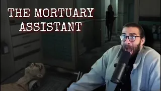 Hasan Getting Scared Playing The Mortuary Assistant