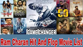 Ram Charan Hit And Flop Movie List | Ram Charan (2007-2022) Hit And Flop Movie List | #viral