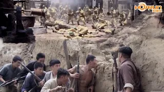 【Full Movie】日軍進村屠殺，不料游擊隊利用村裡地形，殺得日軍片甲不留 ⚔️  抗日  擂台  | Kung Fu