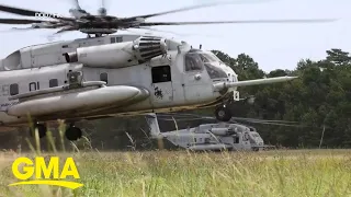 5 missing Marines confirmed dead after helicopter crash