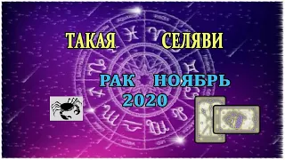 Рак. Таро прогноз. Ноябрь 2020.