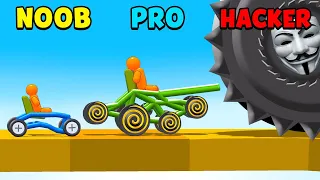 NOOB vs PRO vs HACKER - Draw & Break It