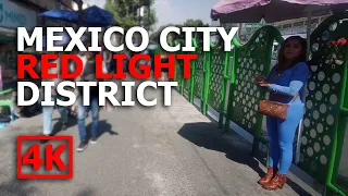 La Merced Red Light District in Mexico City CDMX 2022 🇲🇽 [4K]