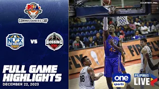 NLEX vs. Blackwater highlights | PBA Season 48 Commissioner’s Cup - Dec. 22, 2023