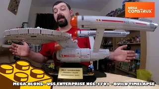Mega Bloks - USS Enterprise NCC-1701 Collectors Edition Timelapse
