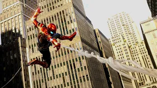 Tom Holland's Iron Suit Free Roam In Marvel's Spider-Man 2 PS5 Pro Gameplay | Marcos