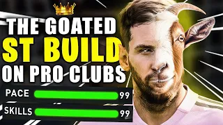 GOATED TALL *META* STRIKER BUILD... THE BEST TALL ST BUILD ON EA FC PRO CLUBS